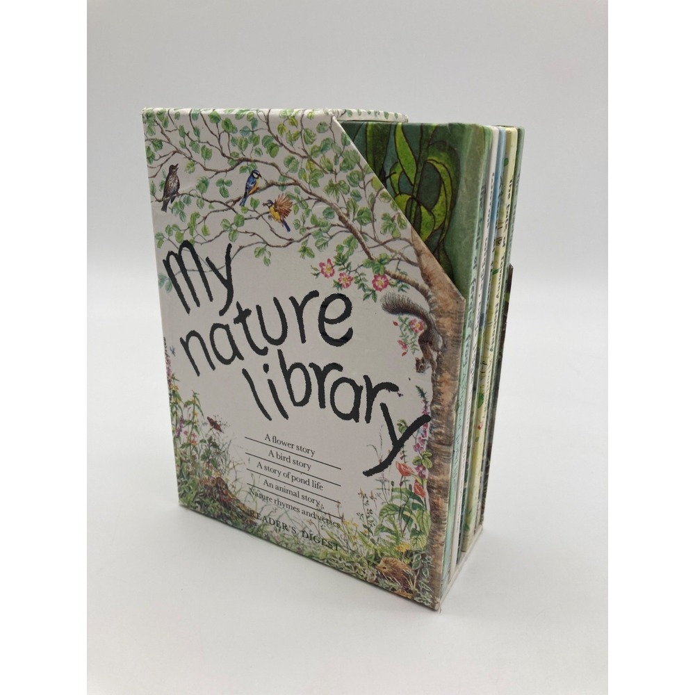 Vintage My Nature Library 5 Book Box Set Reader's Digest 1991